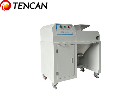 Máquina de trituração de pó com descarga uniforme 300 kg/h Velocidade 52 r/min.
