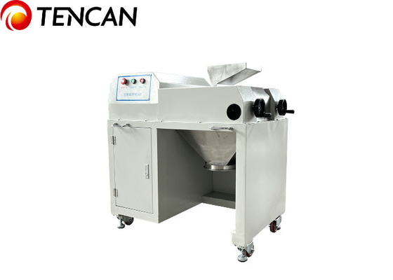 Máquina de trituração de pó de rolos duplos de aço inoxidável 150 μm