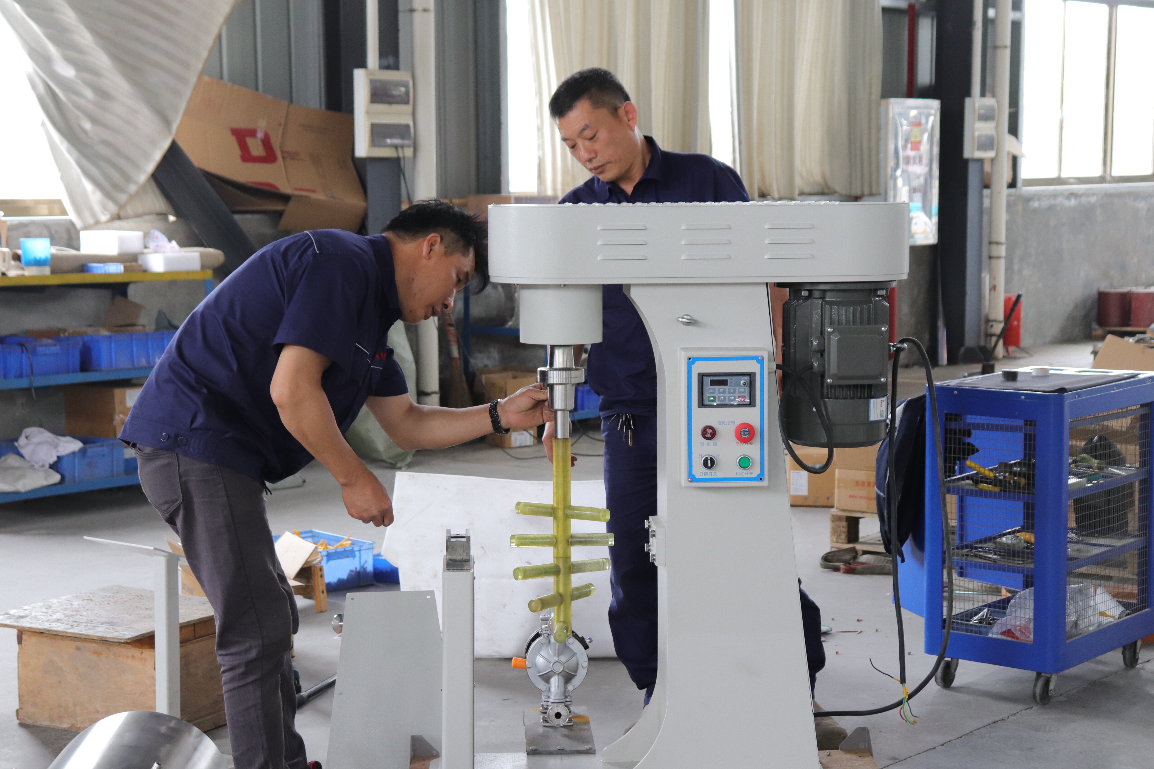 Changsha Tianchuang Powder Technology Co., Ltd linha de produção da fábrica