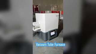 Forno de tubo de vácuo de alta pureza, laboratório dividido, sinterização, forno de tubo de alumina de quartzo CVD, tela sensível ao toque