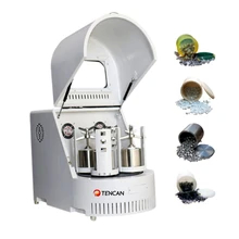 Fabricante de moinho de bolas planetário de laboratório Grinder de aço inoxidável 220V 50Hz 0,75KW Agate Jar 90kg peso