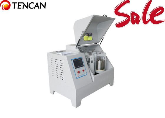 Laboratório de moinho de bolas fábrica de máquina de moagem planetária PLC digital laboratório de tela sensível ao toque com capacidade de 6,6L