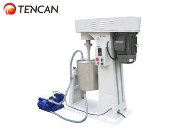 0.75KW Moinho de bolas agitado para moagem contínua 0,1 - 1,75 Kg/H