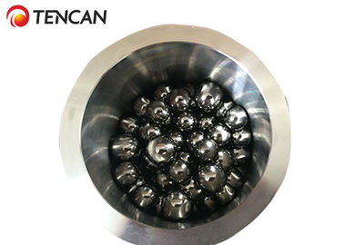 Bolas dos meios do carboneto de tungstênio diâmetro de 3 - de 10mm, bolas de moedura do pó de metal