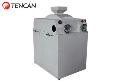 240*240mm máquina do triturador do pó de uma capacidade de 300 quilogramas/hora com rolo dobro cerâmico da alumina