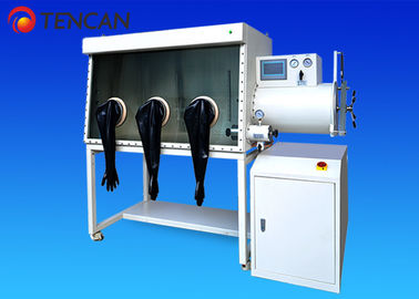 caixa de luva do gás inerte de índice da água &amp; de oxigênio de 3000Pa 1PPM com sistema da purificação