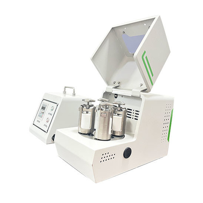 Mini máquina de trituração super da bola do laboratório 0.2L para a caixa de luva dentro de usar o padrão do CE