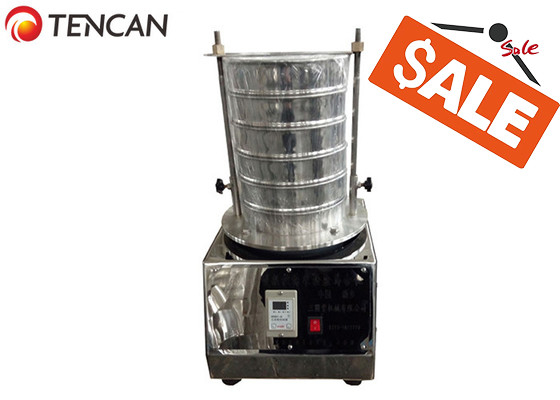 Equipamento de análise de filtro vibratório de laboratório de filtragem de filtragem menor que 1 kg Tamanho do ecrã de 5,0 mm