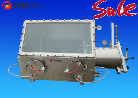 Laboratório caixa de luvas de vácuo caixa de luvas de aço inoxidável Química SS 0MPa 600mm câmara