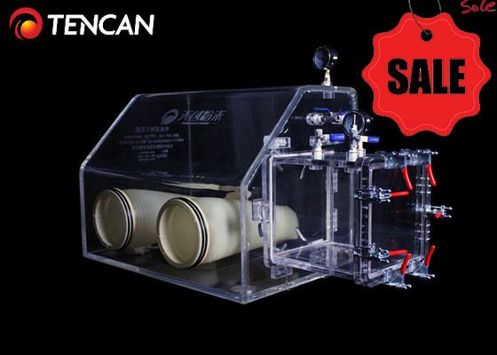 GBT-30A Caixas de luvas de laboratório transparentes Sistemas de gestão de gás PMMA inerte 30 mm espessura
