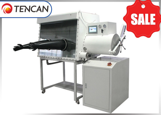 GBP1200D-8 Caixa de luvas de laboratório inerte de dois lados 8 portas Sistema de gestão de gás para controle preciso de oxigénio