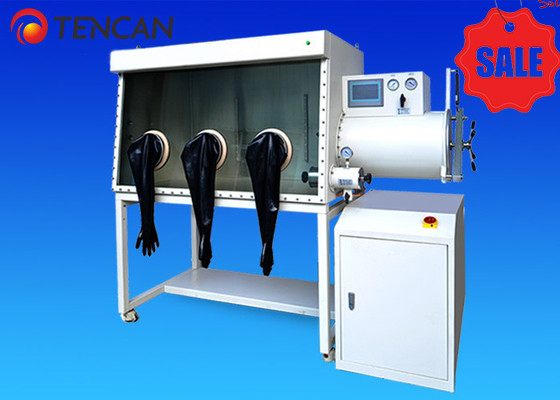 GBP1200D-8 Caixa de luvas de laboratório inerte de dois lados 8 portas Sistema de gestão de gás para controle preciso de oxigénio