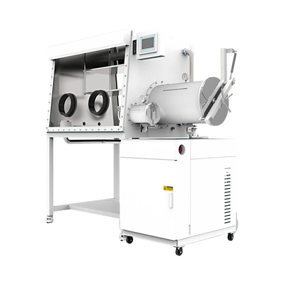 TENCAN Laboratório Caixa de luvas purificadas GBP1000D-4 (1200) Caixa de luvas de trabalho de dois lados Sistemas de purificação de gás para baterias de íons de lítio