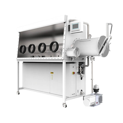 Utilização em laboratório GBP 750S-4 ((1800) Sistema de regeneração de luvas de gás inerte com 4 luvas para um lado