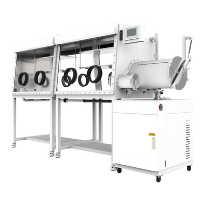 Utilização em laboratório GBP 750S-4 ((1800) Sistema de regeneração de luvas de gás inerte com 4 luvas para um lado
