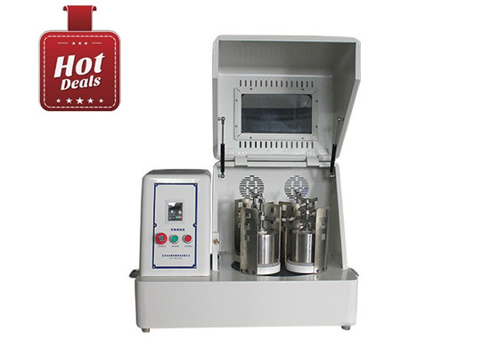 Escala de laboratório moinho de bolas seguro para pó de micrões 4x2L frascos