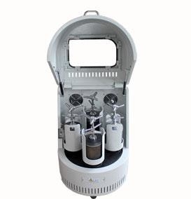 controle de frequência planetário da máquina do moinho de bola do laboratório do poder 0.25KW mini