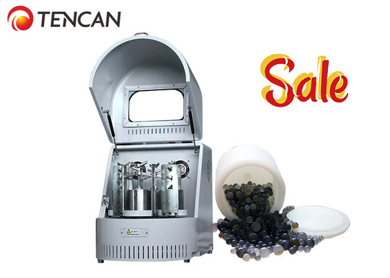 0.25kW Controle de velocidade Controle de frequência TENCAN Moinho planetário de bolas para moagem de pó de alimentos e produtos químicos Capacidade 0,4L