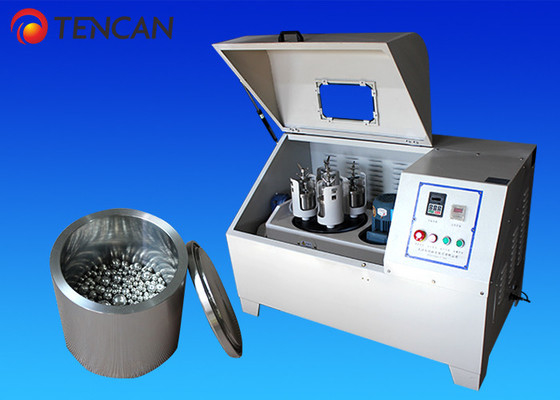 TENCAN 4L Full-Directional Benchtop Planetary Ball Mill 360° Turno com frascos de 4x 1500ml