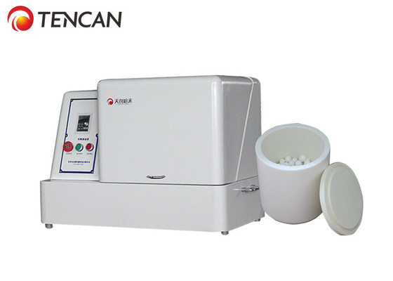 TENCAN 8L Moinho Planetário de Esferas de Grau Alimentar - Sistema de Moagem de Pó de Chá de Alta Eficiência com Jarros de Aço Inoxidável de 4×2000ml, Uso Laboratorial/Industrial
