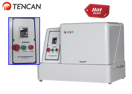 Sistema de processamento de carbono ativado de moinho de bolas planetário de capacidade 8L com frascos de 4×2000ml e capacidade máxima de 2,7L da TENCAN