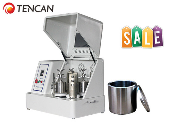 TENCAN 8L Moinho Planetário de Esferas de Grau Alimentar - Sistema de Moagem de Pó de Chá de Alta Eficiência com Jarros de Aço Inoxidável de 4×2000ml, Uso Laboratorial/Industrial