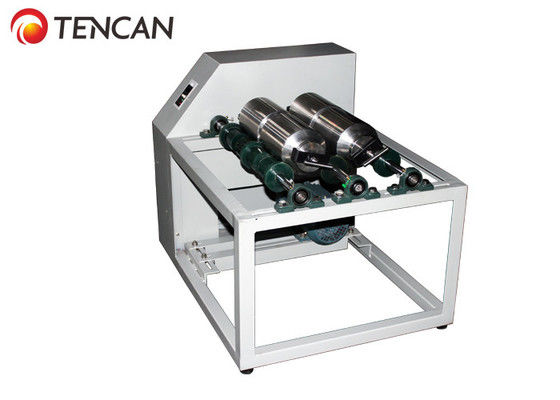 Four Working Position Rolling Ball Mill Featuring Customizable Jar Sizes and Dust Cover for Enhanced Grinding Efficiency