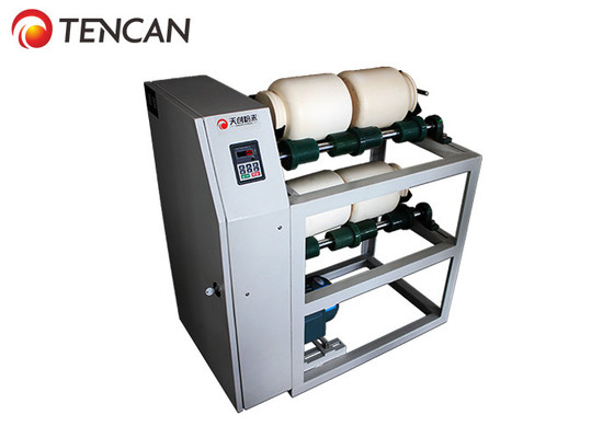 GQM-8-15 Molino de barril de rolos de multi-amostra Grinders de laboratório de rendimento para controle de frequência de produção de pequenos lotes de pó ultra-finos