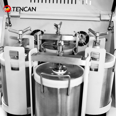 TENCAN XQM-16L 380V Super Fine Nano Powder Grinder CE Certificado Planetary Ball Mill para Pesquisa de Laboratório