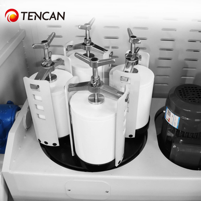 Bateria de lítio Tencan 3D Ball Mill. Movimento omnidirecional para NMC/LFP/Si Anodo, vácuo e refrigeração opcional.