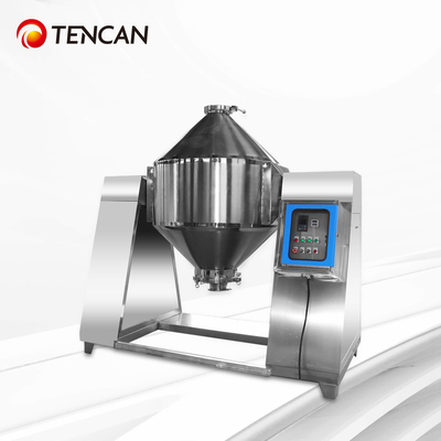 Misturador de Cone Duplo Tencan 5-300L para Laboratório/Industrial - Alta Eficiência e Baixo Consumo de Energia