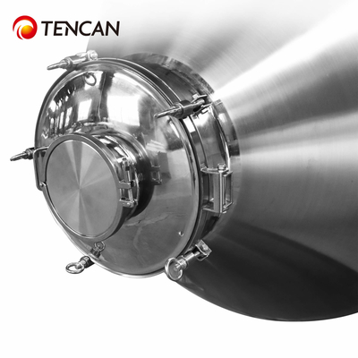 Misturador de Cone Duplo Tencan 5-300L para Laboratório/Industrial - Alta Eficiência e Baixo Consumo de Energia