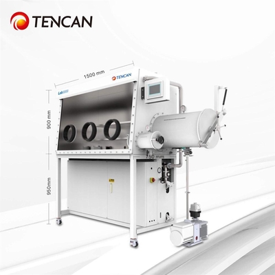 TENCAN GBP750S-3 Caixa de luvas de purificação para remoção de água de oxigénio