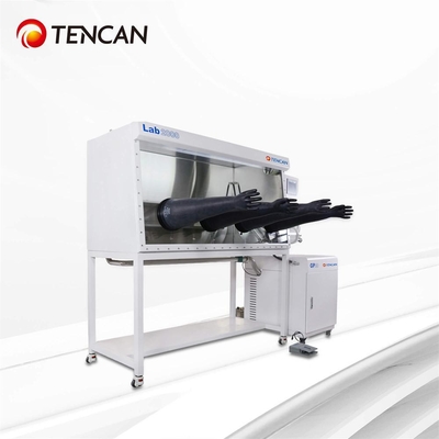 Caixa de luvas de purificação de gás inerte TENCAN GBP750S-4 para laboratórios