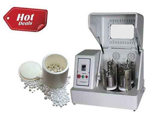 Laboratory Ball Mill with Four Grinding Stations Providing Uniform Particle Size Reduction and Sample Mixing for Laboratory