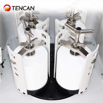 Moinho de Esferas Planetário Avançado com Controle Inteligente e Sistema de Moagem Multimodo