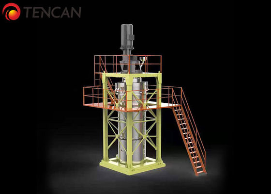 Moedor Ultrafine da trituração molhada de óxido de zinco de China Tencan TCM-1000 1.5-2.5T/H, moinho da pilha da turbina
