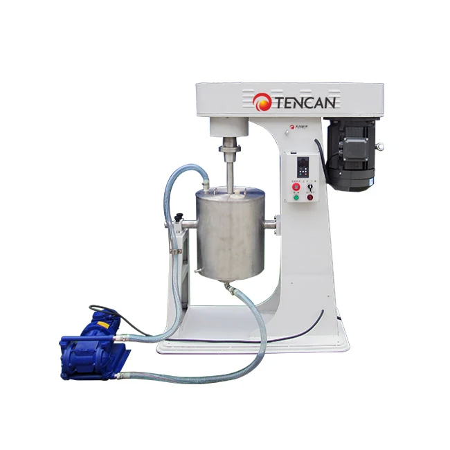 0.75KW Moinho de bolas agitado para moagem contínua 0,1 - 1,75 Kg/H