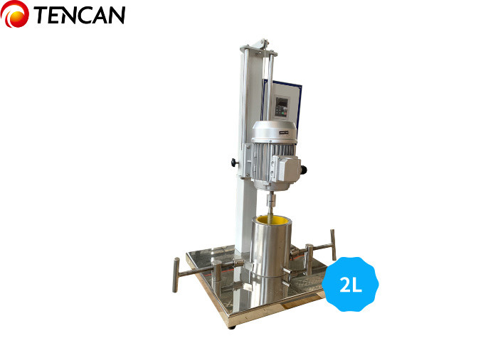 Laboratório de moagem de materiais oleosos de refinamento Moinho de bolas de agitação para 1-0,7 kg/h de saída