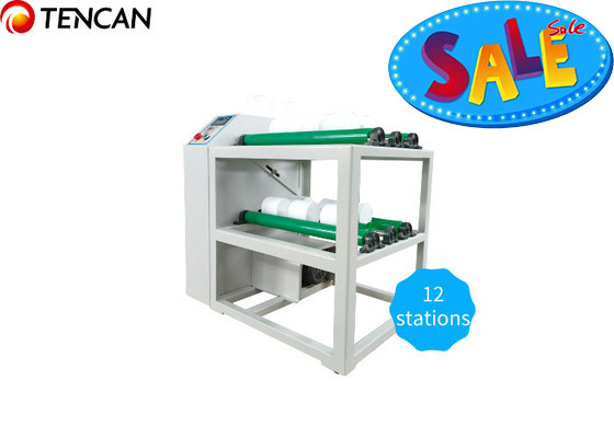 Máquina de trituração de bolas de rolante 1.5KW com 12 posições de trabalho múltiplas