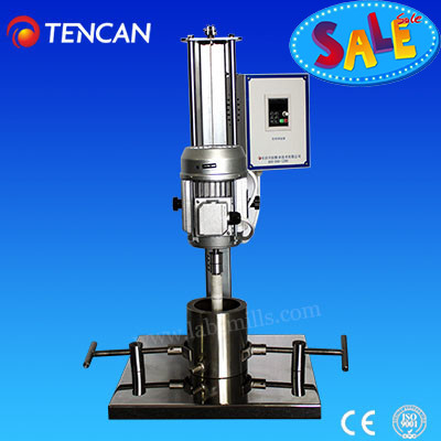Laboratório Attritor Mexer Moinho de Bolas Moinhos de Mídia 220V 50Hz Temporização / Ciclismo Temperatura ajustável