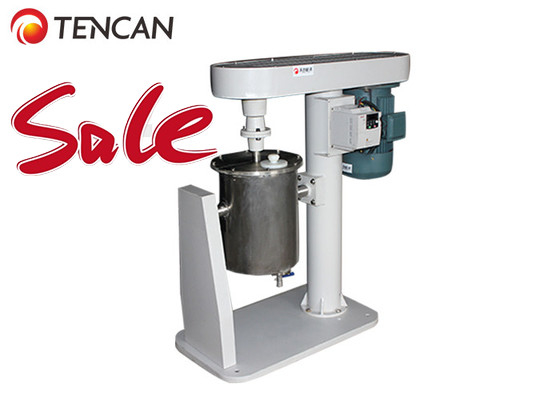 Attritor Moinho de bolas mexidas Laboratório de moagem e mistura de moinhos elevador automático para chocolate 1400rpm 1,75L