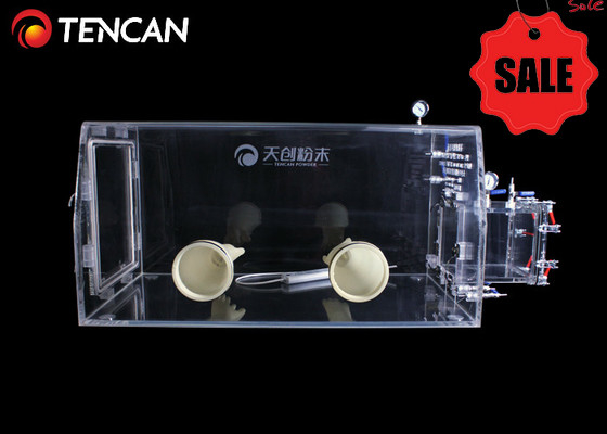 GBT-10A Material PMMA Caixas de luvas de laboratório para sistemas de gestão de gases acrílicos claros de química inerte 10 mm