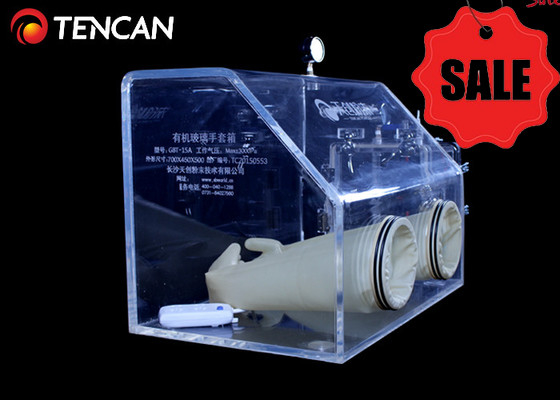GBT-30A Caixas de luvas de laboratório transparentes Sistemas de gestão de gás PMMA inerte 30 mm espessura