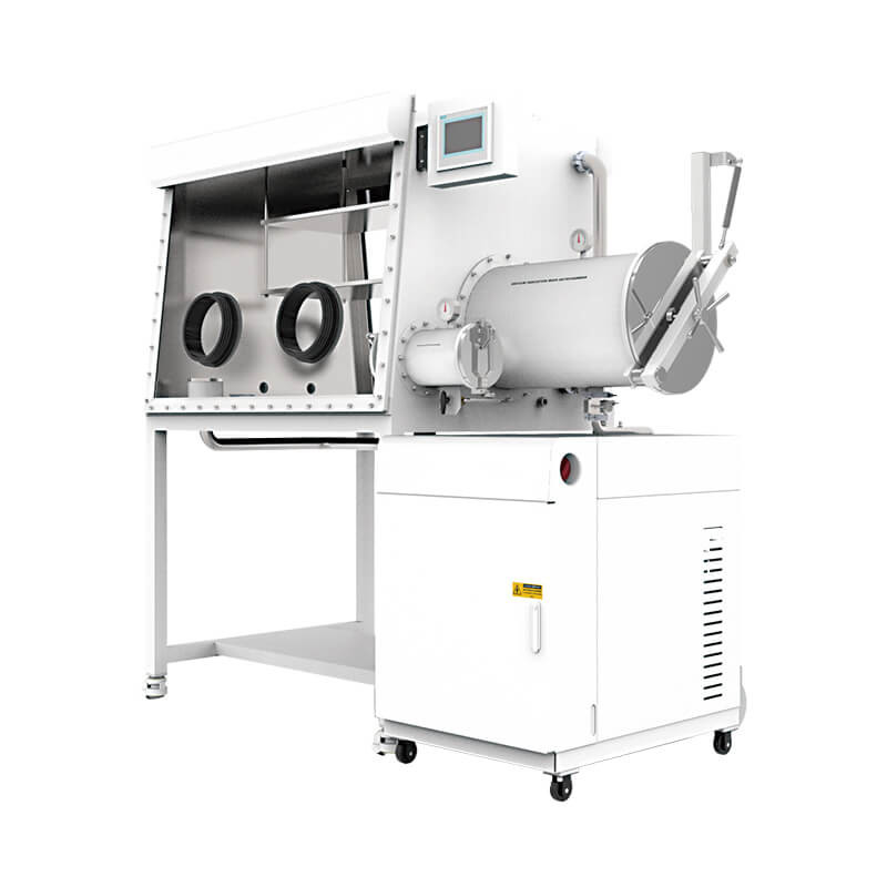 TENCAN Laboratório Caixa de luvas purificadas GBP1000D-4 (1200) Caixa de luvas de trabalho de dois lados Sistemas de purificação de gás para baterias de íons de lítio