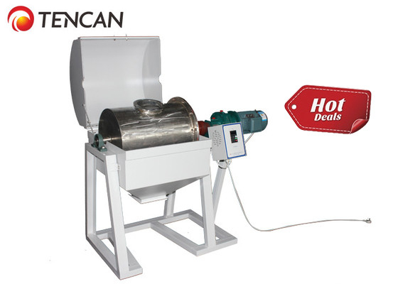 Sistema de moagem e mistura de pó de precisão para laboratório, produção em pequena escala, 30L, moinho de bolas rotativo, 220V/0,75KW, frequência 50HZ