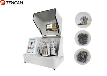 Capacidade máxima 0,66L Moinho de Esferas Planetário 0,75KW Casca de compensador com design compacto de espuma